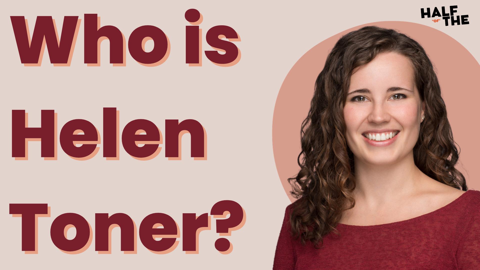 Meet Helen Toner The Australian AI Expert Who Ousted Sam Altman from