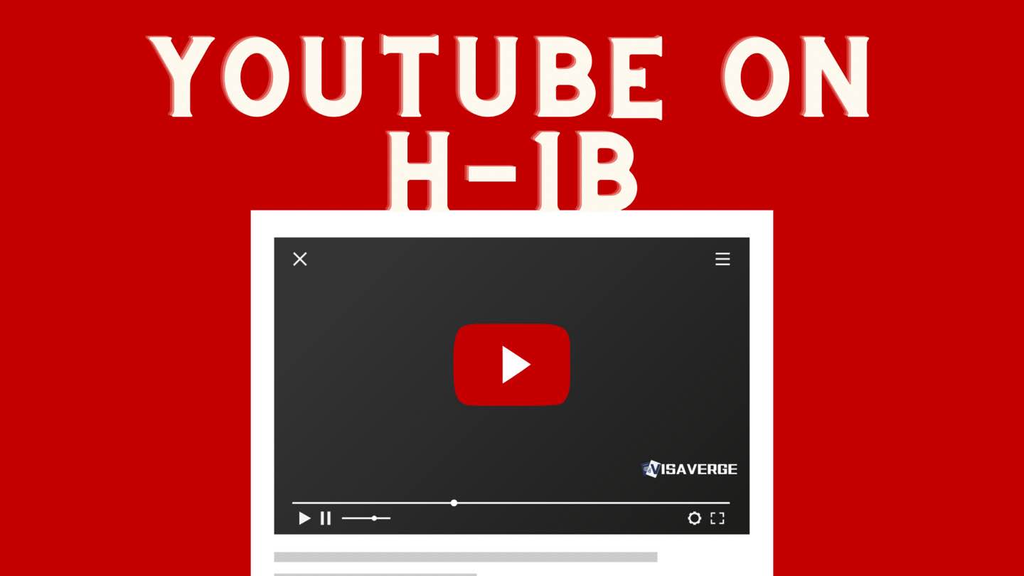 Legal H-1B Visa Restrictions & Rules for Running a YouTube Channel Legal H-1B Visa Restrictions & Rules for Running a YouTube Channel