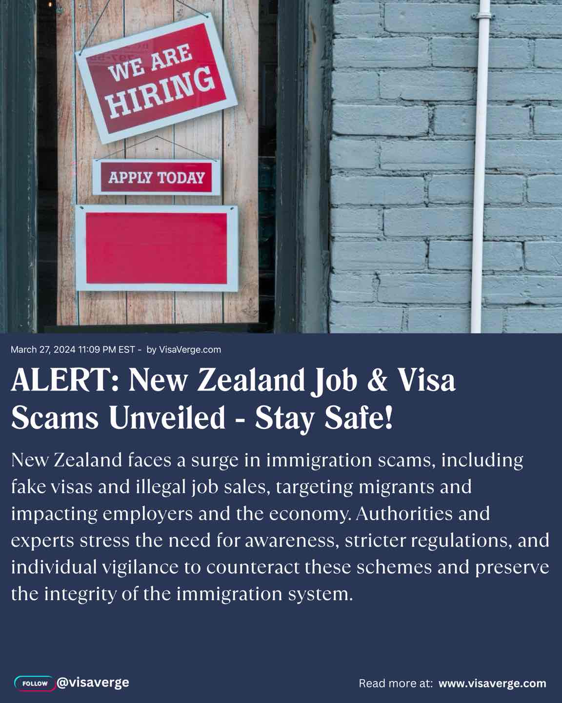 ALERT: New Zealand Job & Visa Scams Unveiled - Stay Safe!