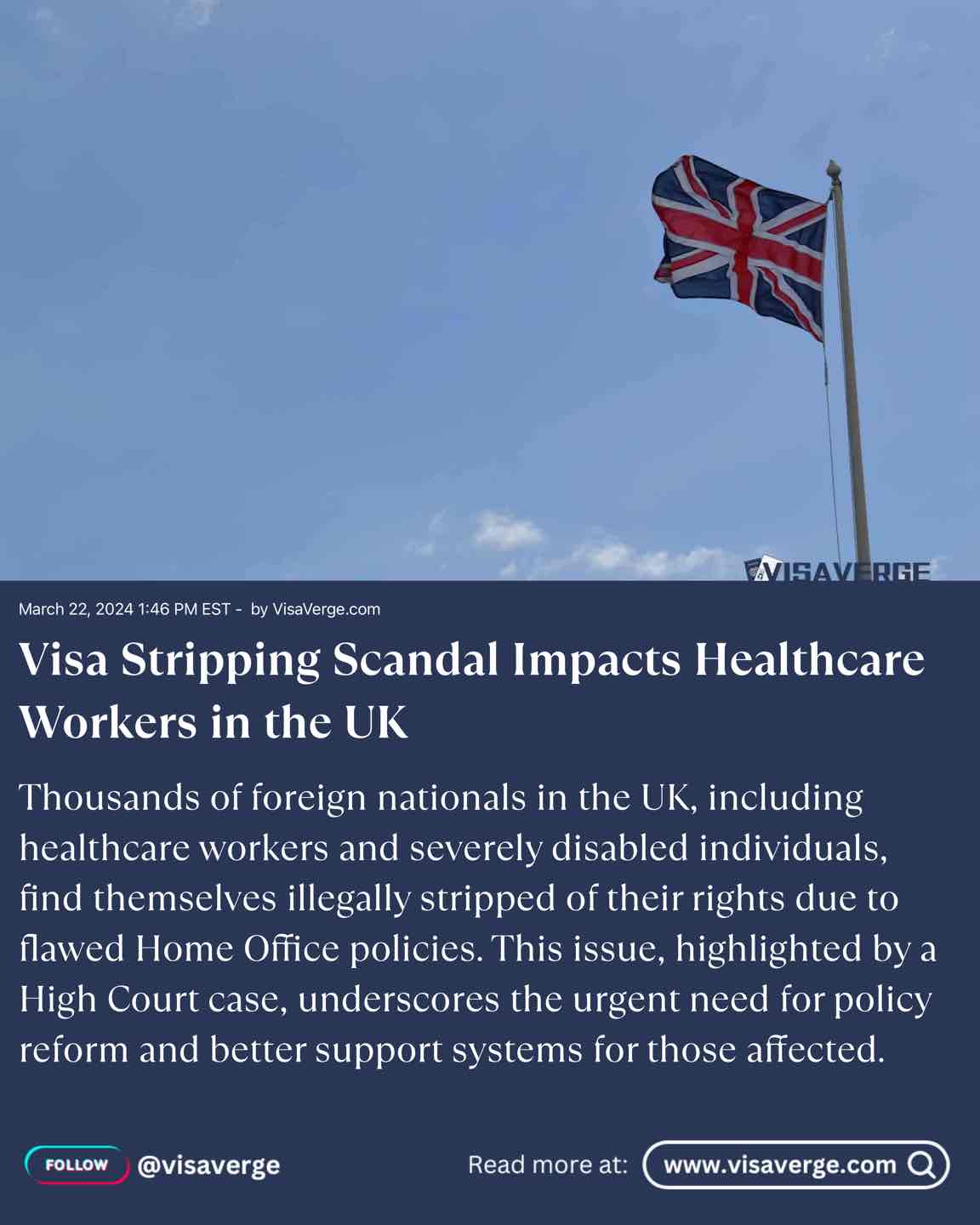 Visa Stripping Scandal Impacts Healthcare Workers in the UK
