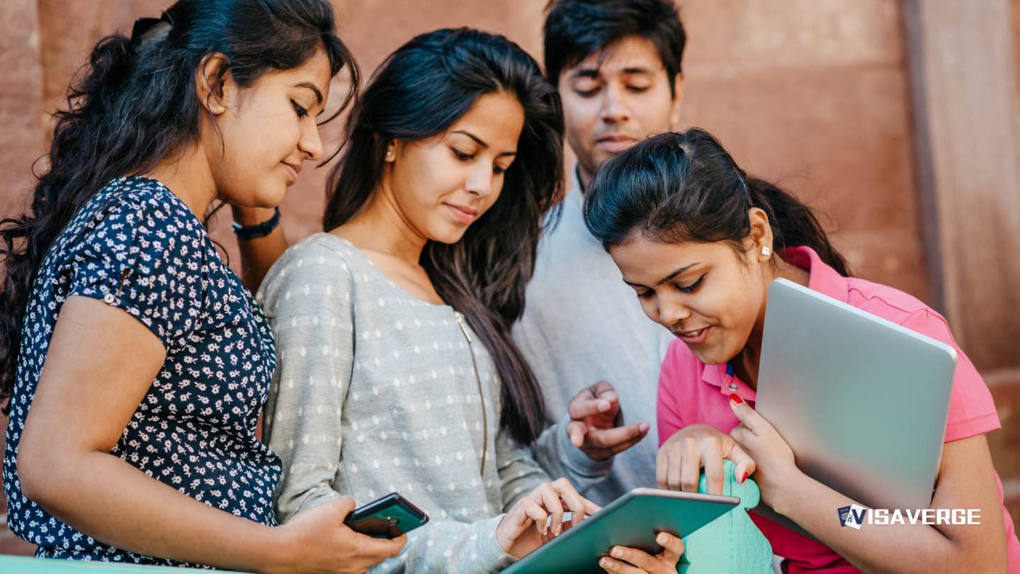 India Tops US Student Visa List 2023: 130K+ F-1 Visas Issued!