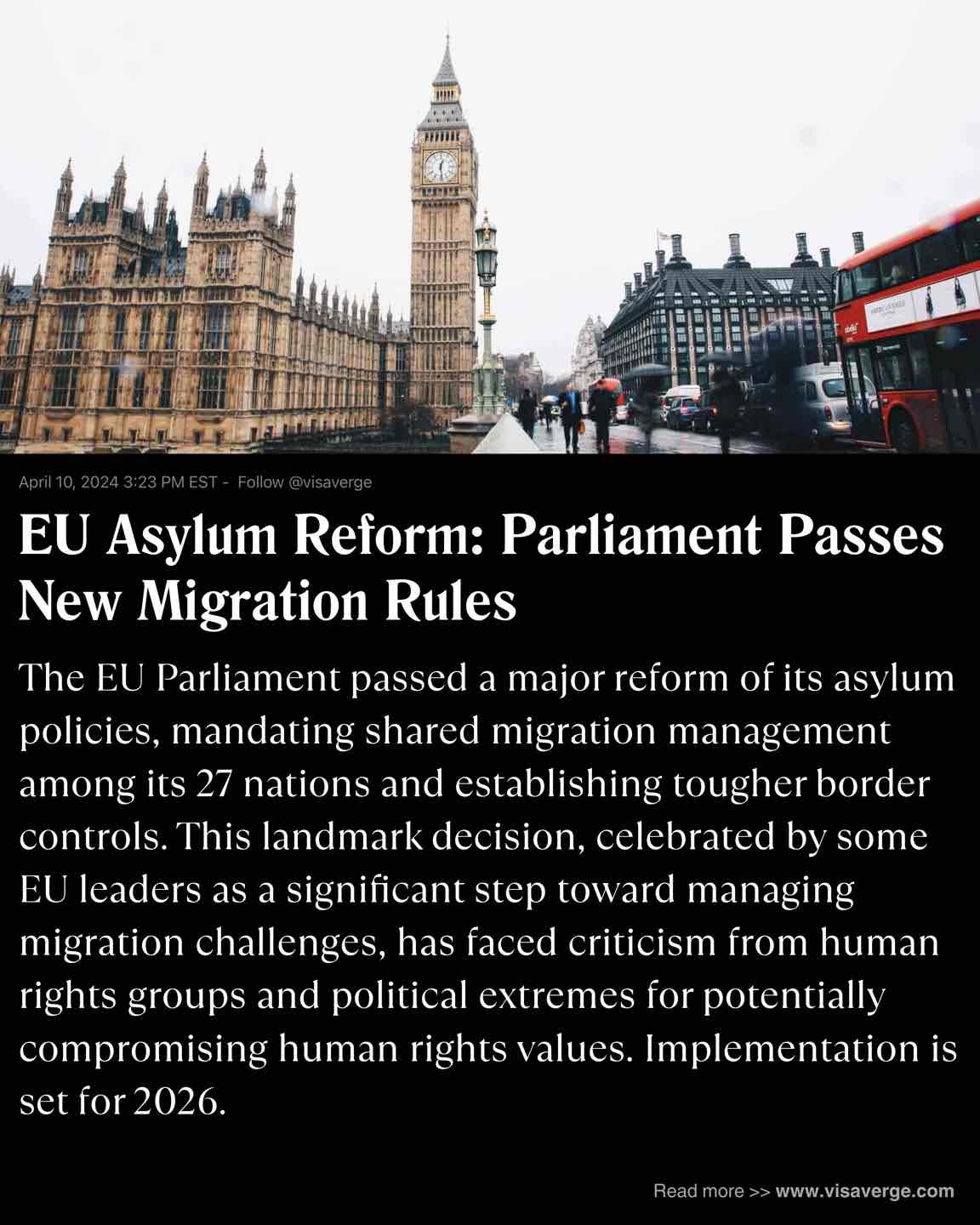 Reforma de Asilo de la UE: el Parlamento Aprueba Nuevas Normas de Migración Reforma de Asilo de la UE: el Parlamento Aprueba Nuevas Normas de Migración