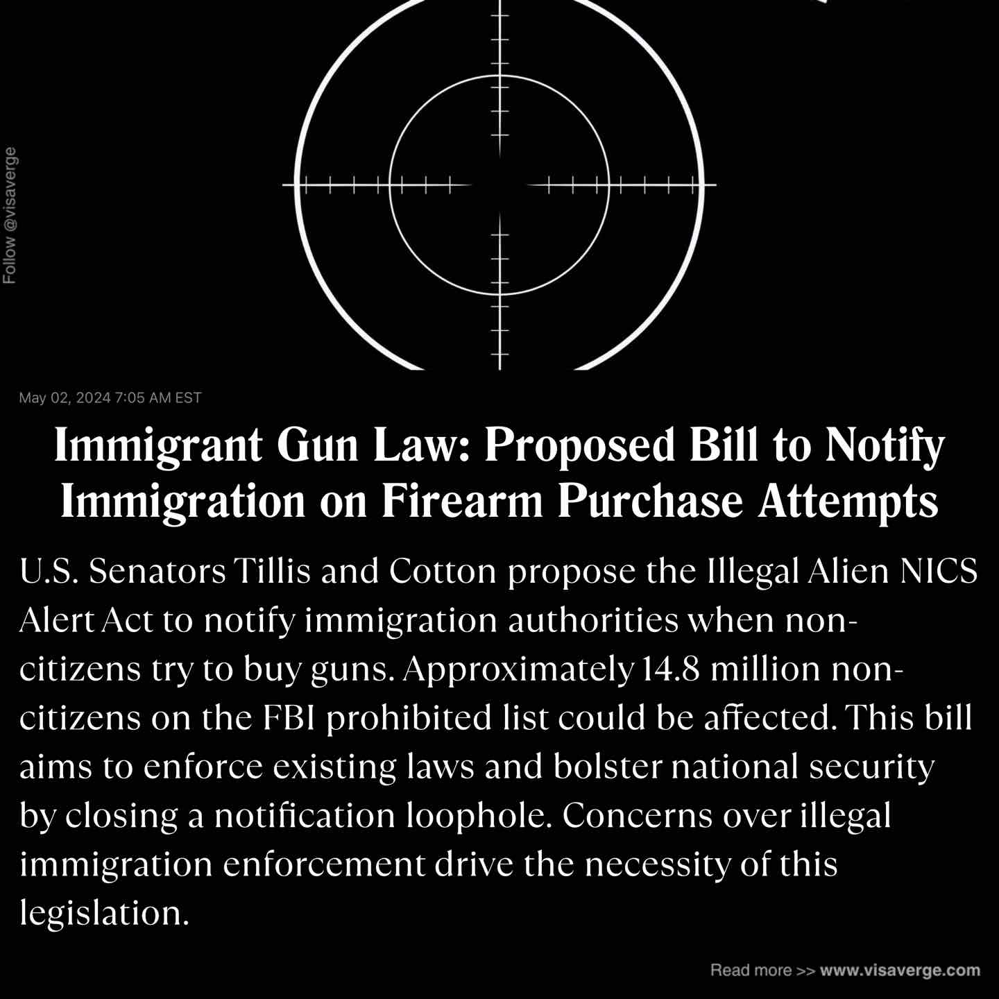 Ley de Armas para Inmigrantes: Proyecto de Ley para Notificar a Inmigración sobre Intentos de Compra de Armas de Fuego Ley de Armas para Inmigrantes: Proyecto de Ley para Notificar a Inmigración sobre Intentos de Compra de Armas de Fuego
