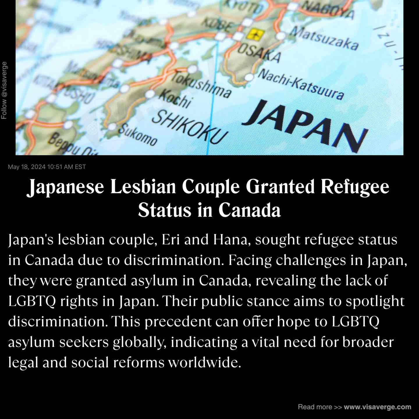 Japanese Lesbian Couple Granted Refugee Status in Canada Japanese Lesbian Couple Granted Refugee Status in Canada