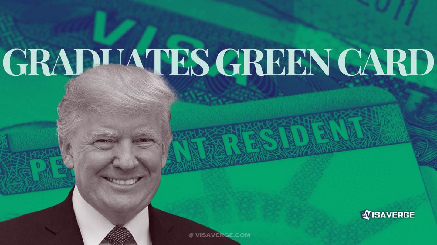 Trump Promete Tarjetas Verdes Automáticas para Estudiantes Graduados Trump Promete Tarjetas Verdes Automáticas para Estudiantes Graduados