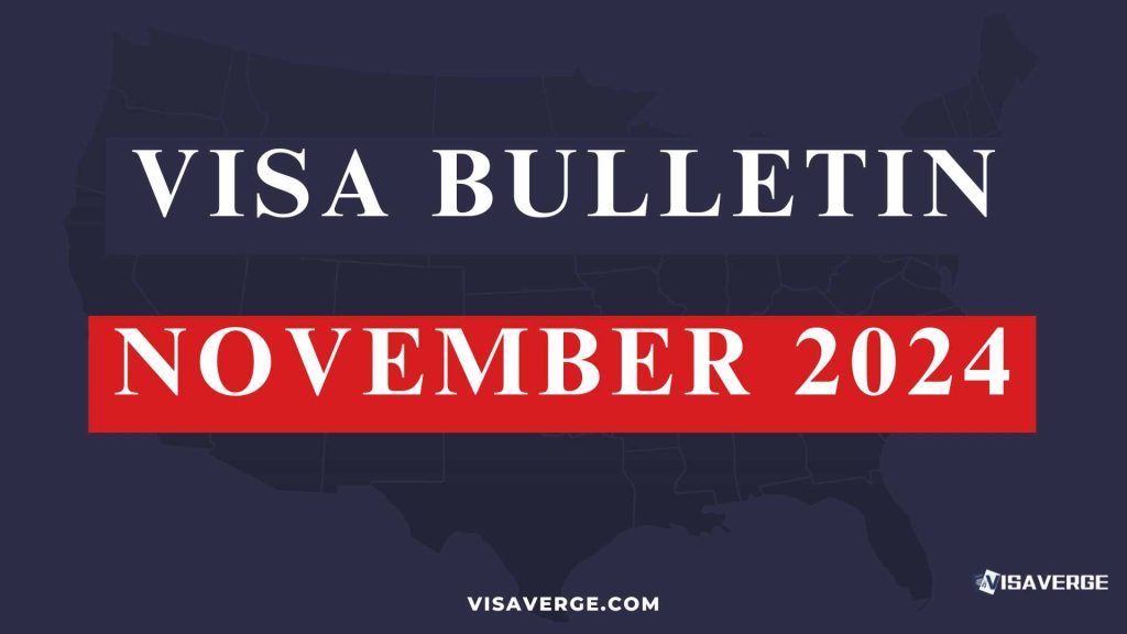 Understanding the November 2024 Visa Bulletin: A Guide to U.S. Immigration Policies