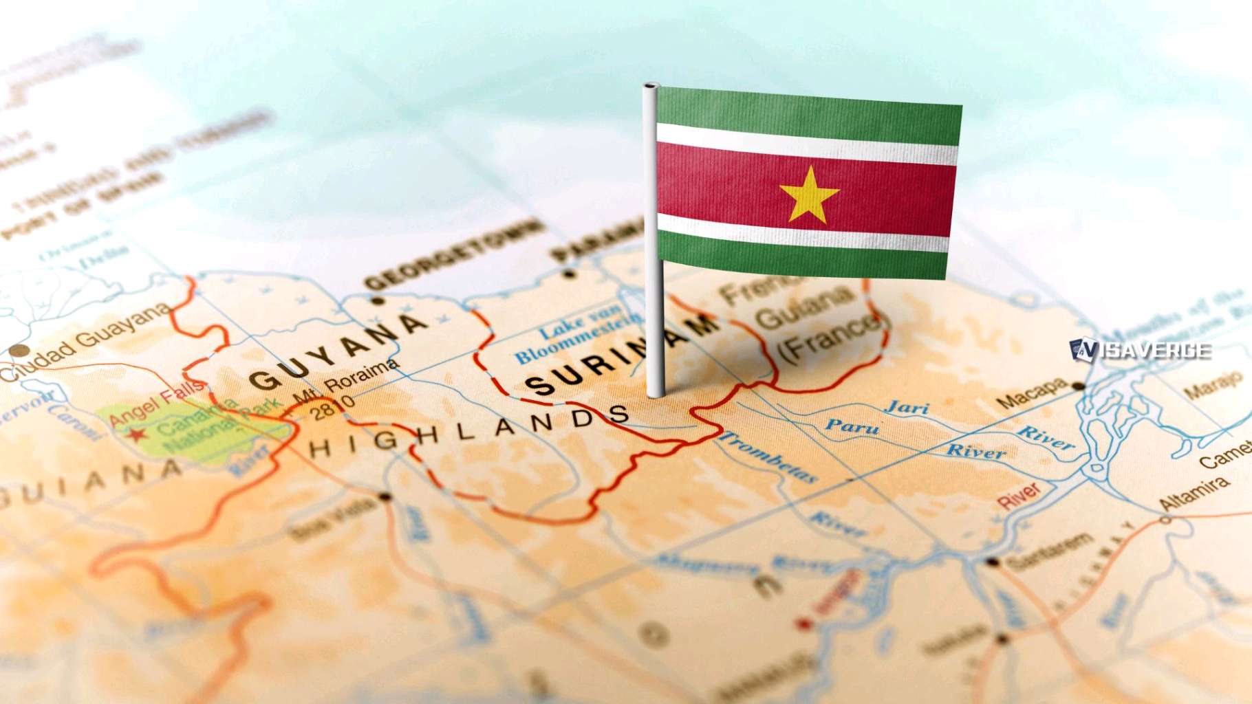 Suriname Visa Guide: Tourist Card & Visa on Arrival Steps