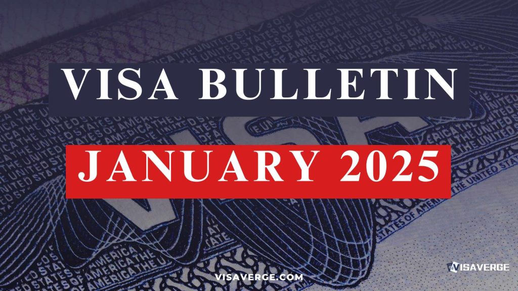 Understanding the January 2025 Visa Bulletin: A Guide to U.S. Immigration Policies