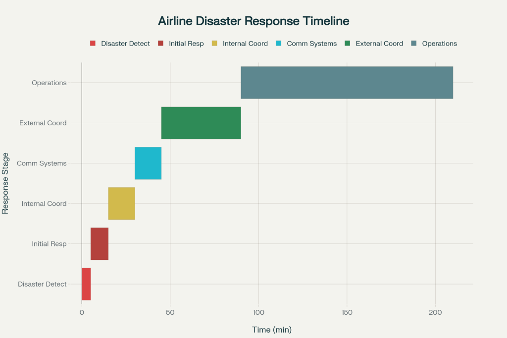 Airline Emergency Communication and Coordination Structure During Natural Disasters