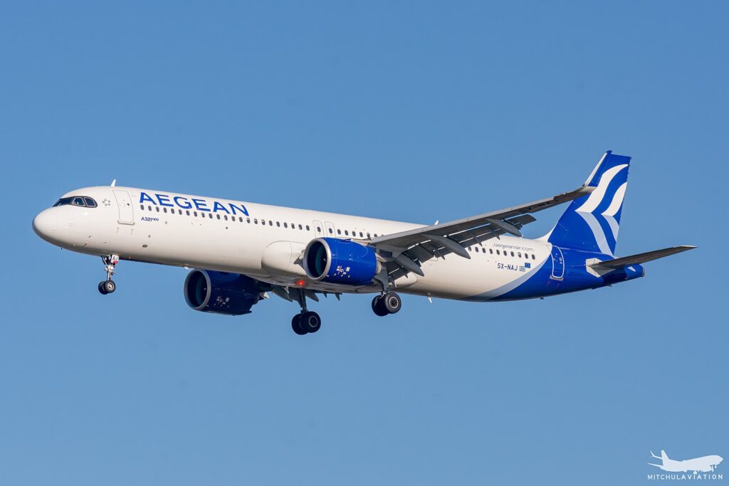 Aegean Airlines encarga dos A321XLR para vuelos a India Aegean Airlines encarga dos A321XLR para vuelos a India