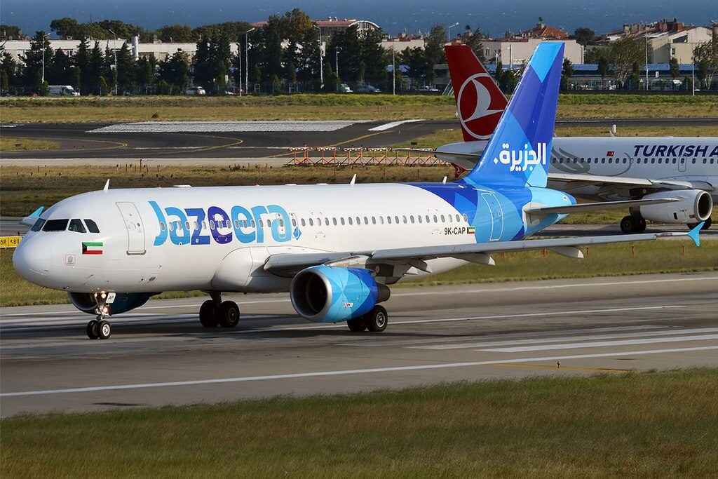 Jazeera Airways de Kuwait reanuda vuelos directos a Siria tras 13 años Jazeera Airways de Kuwait reanuda vuelos directos a Siria tras 13 años