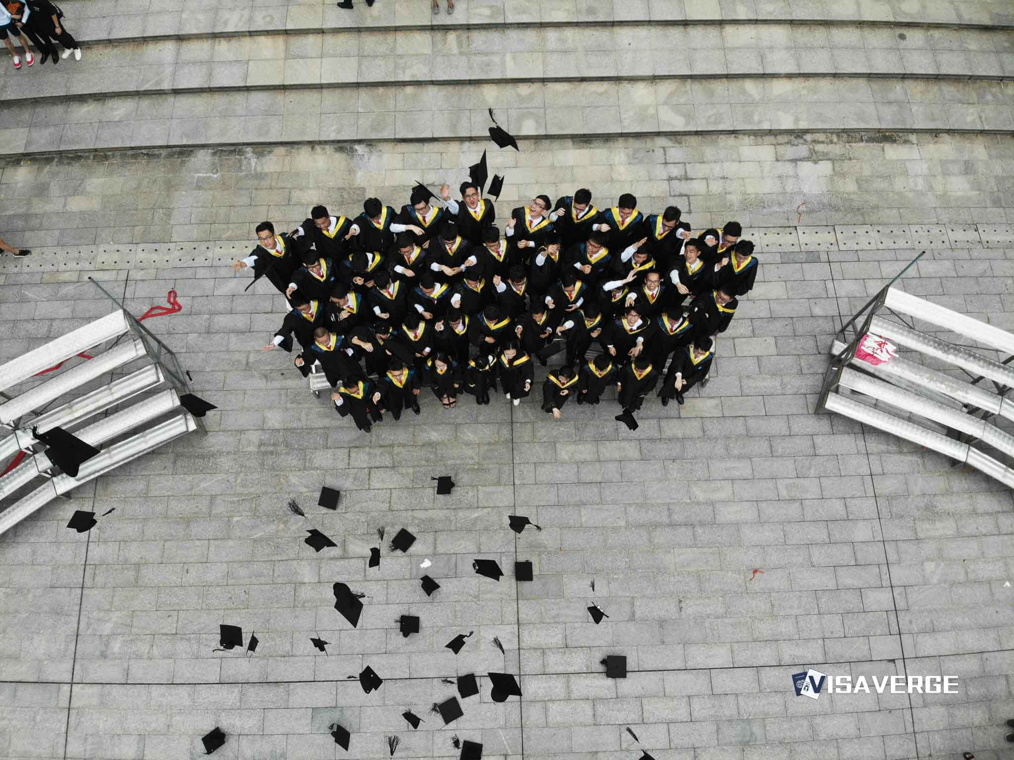 Estudiantes vietnamitas obtienen número récord de visas estudiantiles de EE. UU. Estudiantes vietnamitas obtienen número récord de visas estudiantiles de EE. UU.
