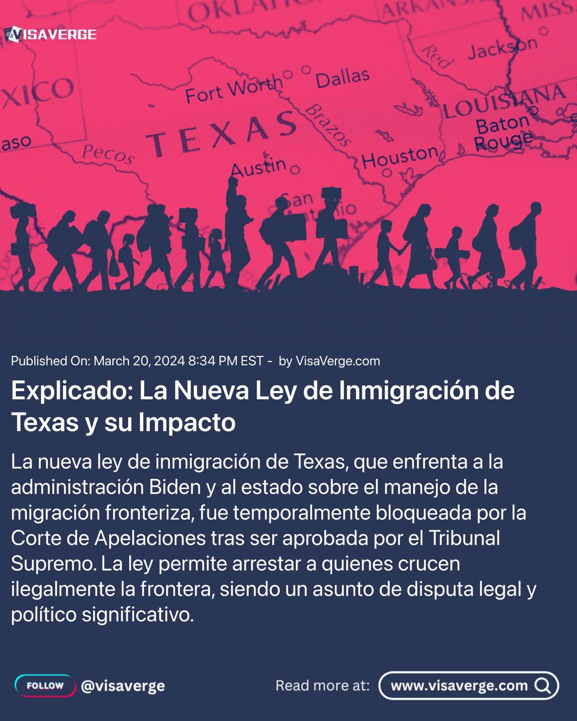 Explicado: La Nueva Ley de Inmigración de Texas y su Impacto Explicado: La Nueva Ley de Inmigración de Texas y su Impacto